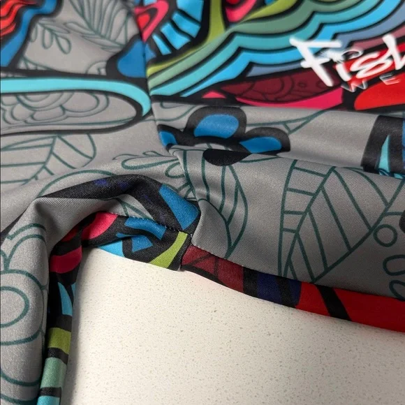 Fishewear Multicolor Women's Leggings - Picture 4 of 9